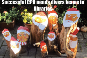 successful cpd needs diverse teams in libraries