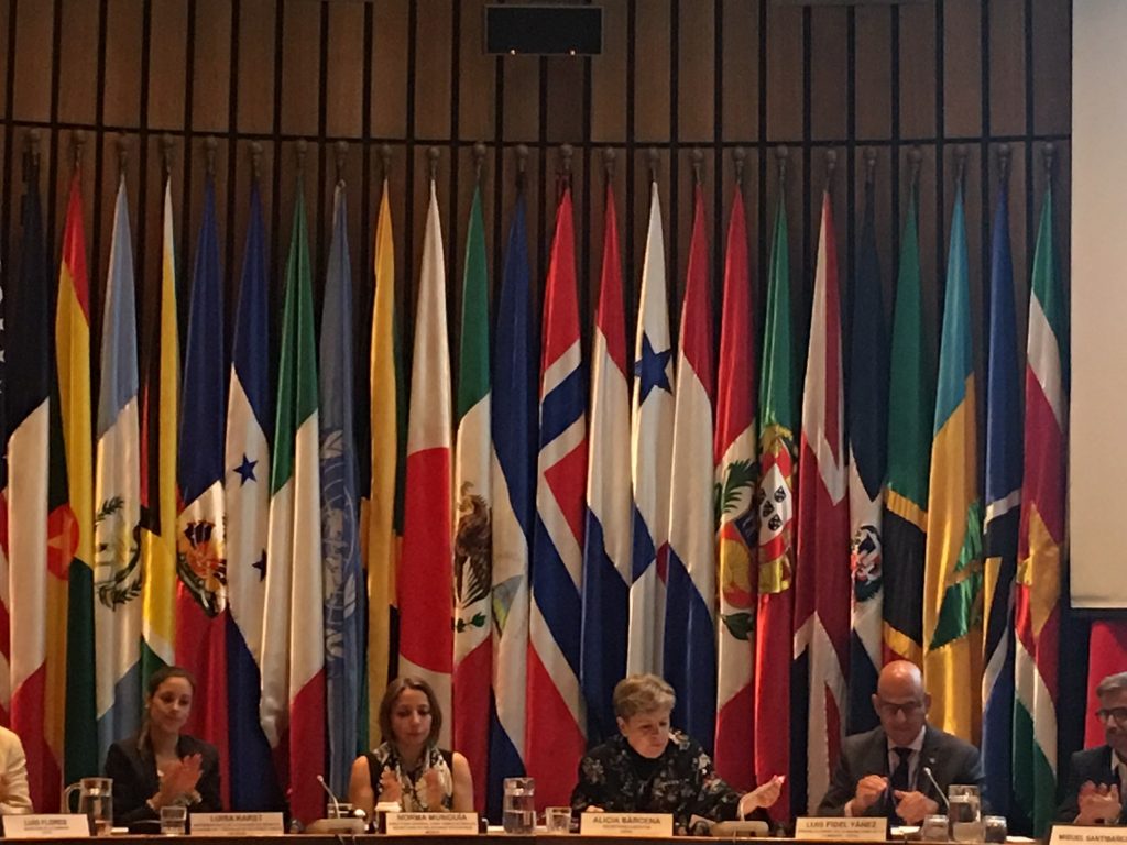 Opening by Alicia Bárcena