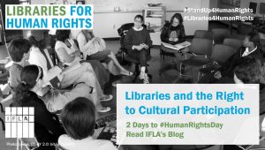 Image for 2 Days to Human Rights Day Blog - the right to cultural participation