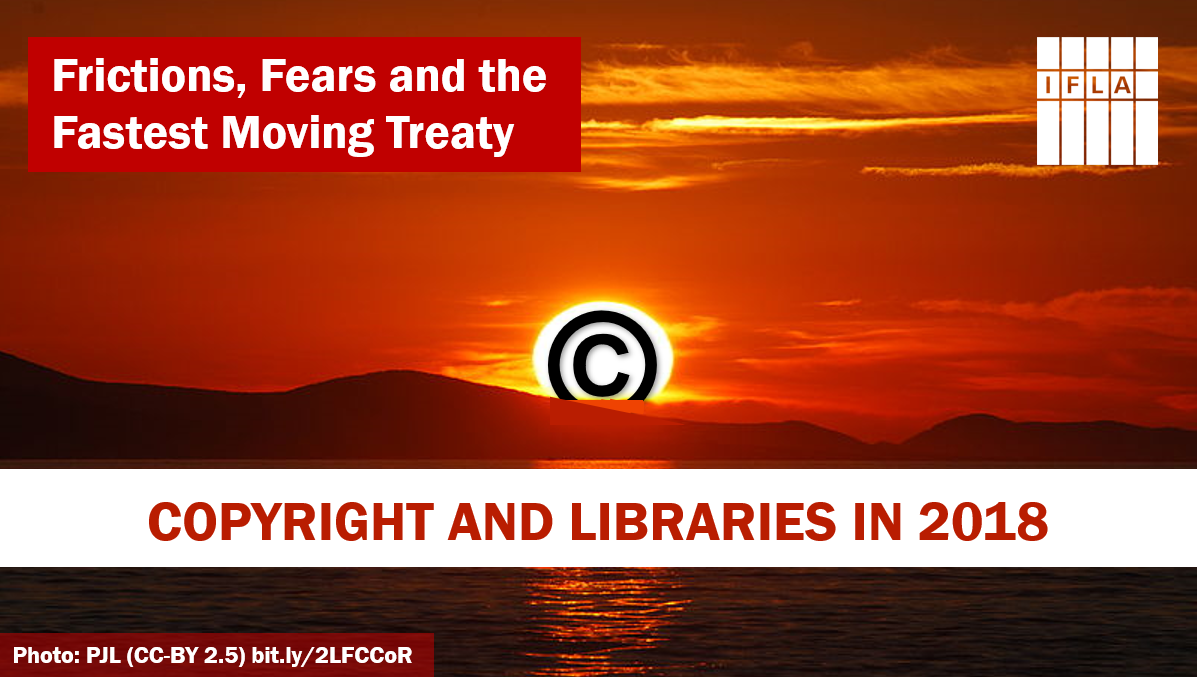 Copyright and libraries in 2018