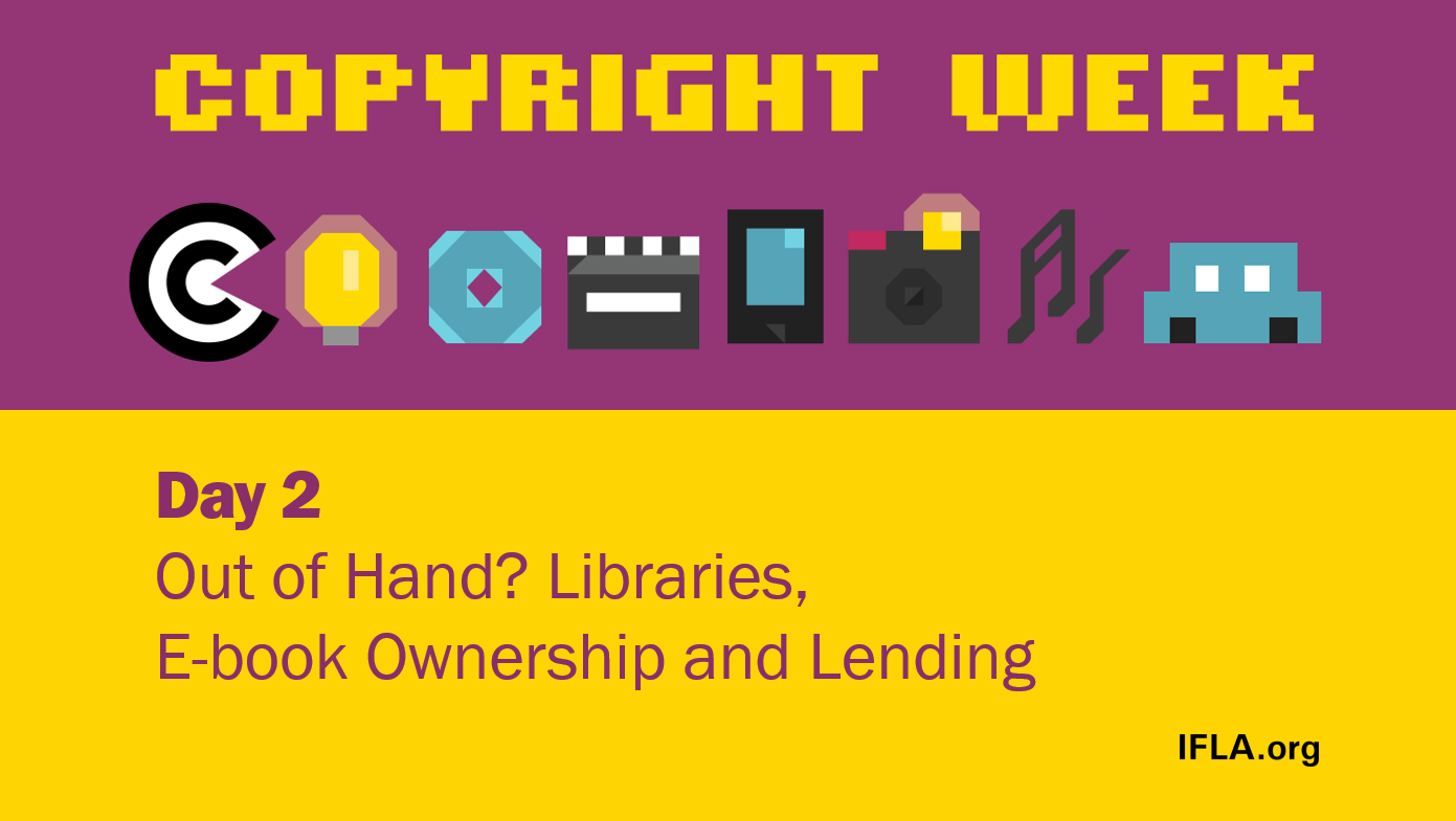 Libraries, eBook ownership and Lending
