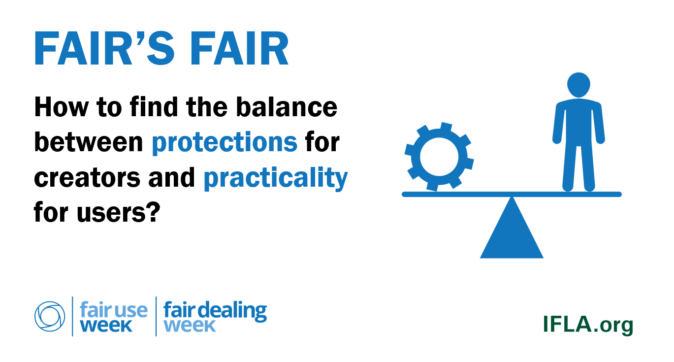 Fair's Fair: How to find the balance between protections for creators and practicality for users?