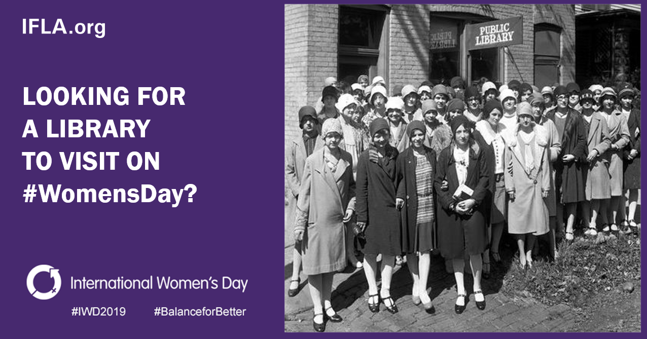 LOOKING FOR A LIBRARY TO VISIT ON #WomensDay?