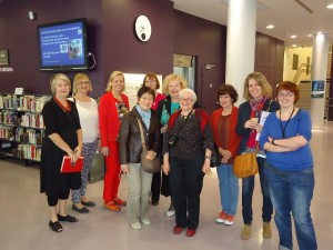 At the Bibliothèque Marguerite Duras  