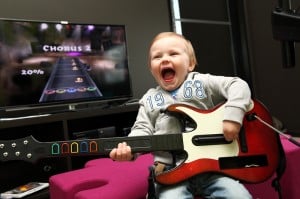 Game room in Lielahti Library