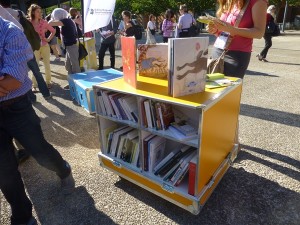 The ideas box launched at IFLA in Lyon. A possible solution for conflict situations.